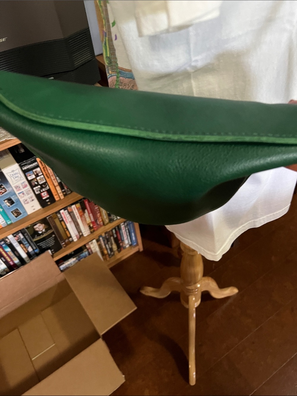 Portland Leather Forest Green Pebbled Leather Accessory - Picture 5 of 5